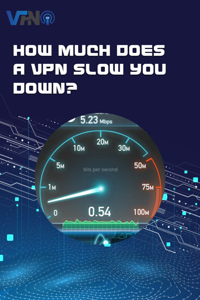 How much does a VPN slow you down?